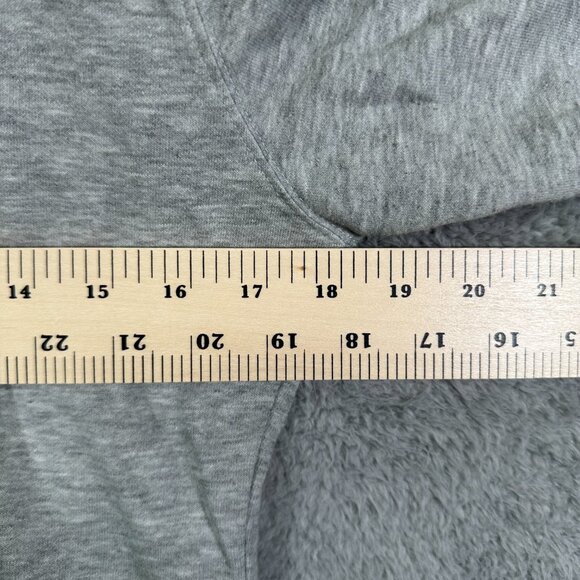 The North Face Womens Gray Long Sleeve Drawstring Pullover Hoodie Size Small - Picture 8 of 11